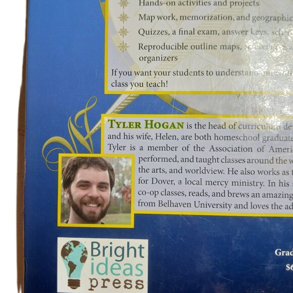 North Star Geography Textbook by Tyler H. Hogan Bright Ideas Press Hardback - Picture 4 of 12
